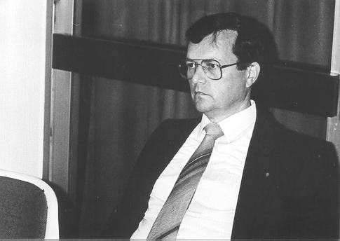 Guenther Lattwein auf der COURSE-Tagung 1984